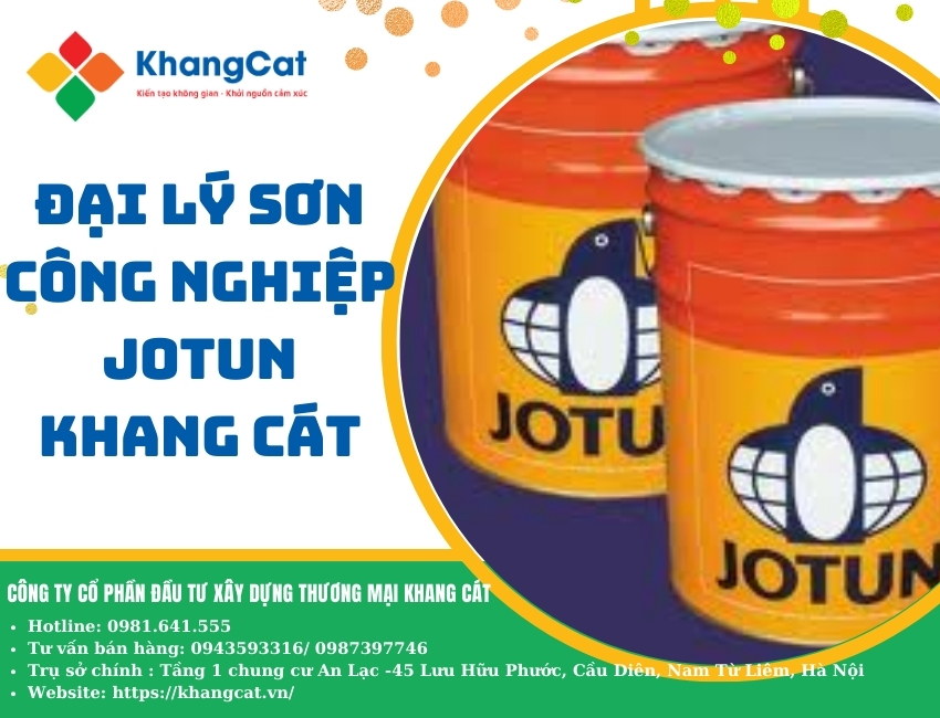 Khám phá đại lý sơn công nghiệp JOTUN Khang Cát